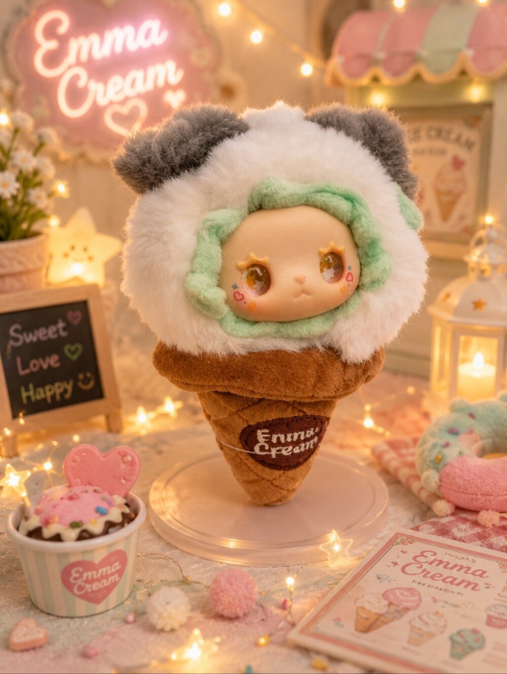 Lovely Emma Scoop Ice Cream Series Pendant
